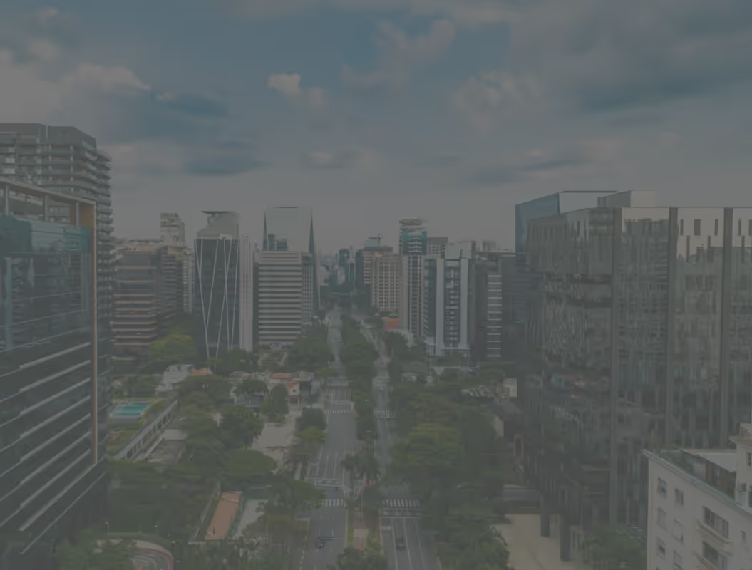 Imagem de fundo de uma cidade.